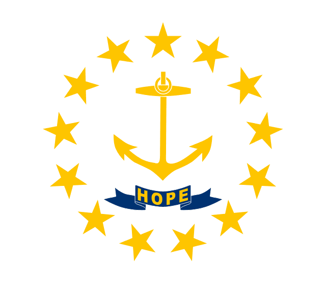 Flag of Rhode Island